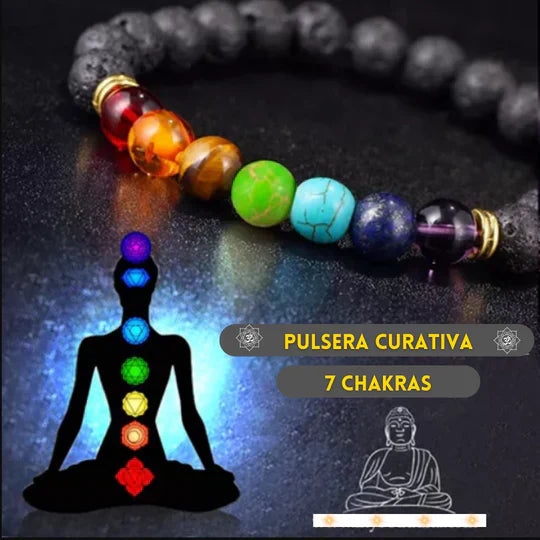 Pulsera 7 Chakras Equilibra energía | SPIRIT™